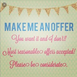 MAKE ME AN OFFER!